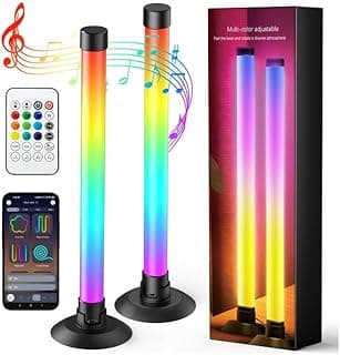 Ledagic Led Light Bar with Music Sync, Color Changing TV Backlight App & Remote Control, IC+RGB & W Smart RGB Light Bar, USB Powered Led Li...